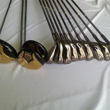 Maruman ВЕЛИЧЕСТВО Super7 гольф клубы полный набор драйвер+ проход древесина Утюги клюшки R/S Flex графит вал С Крышка головки