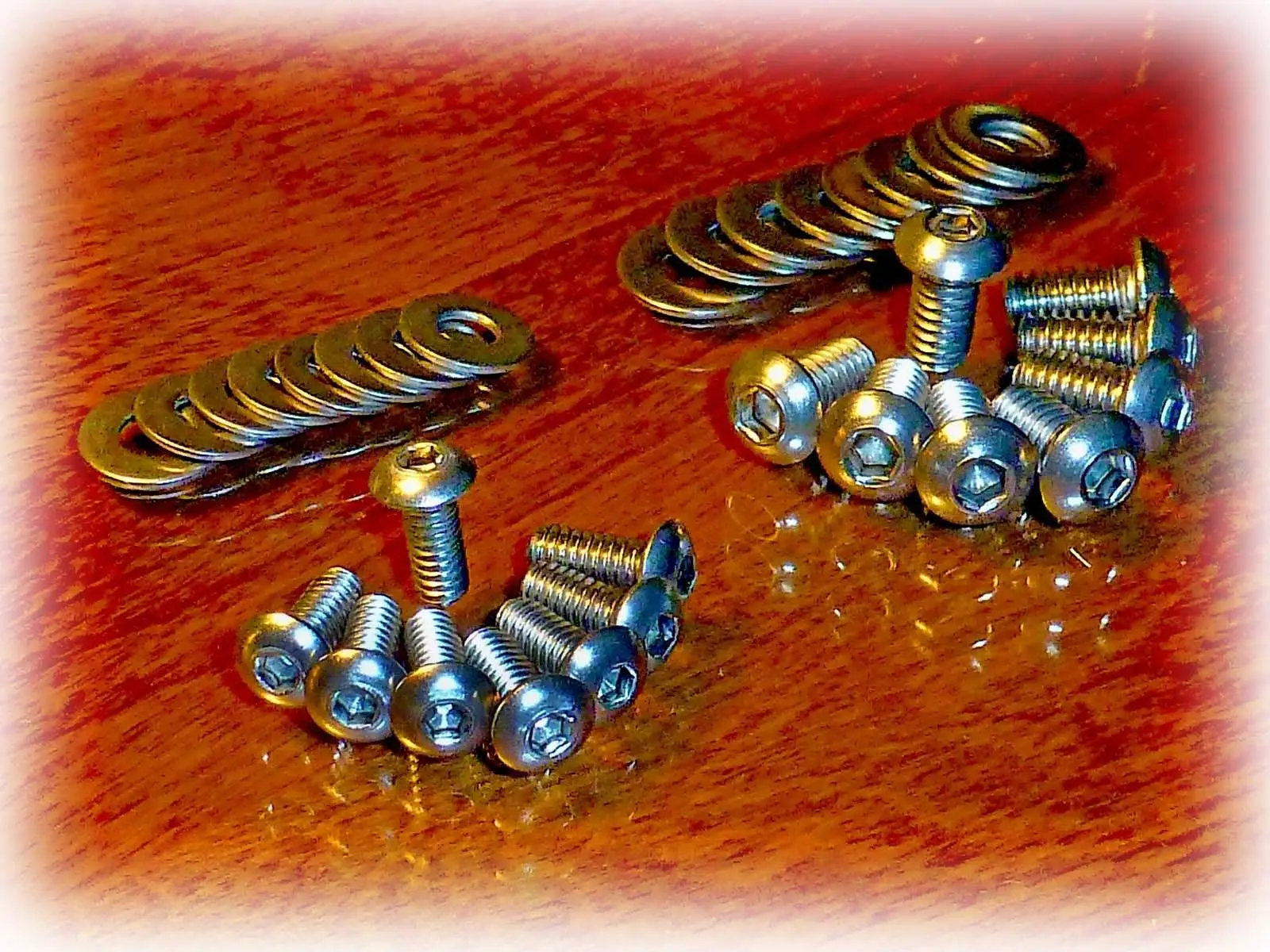 

IH Farmall Cub Hood, Dog Leg Bolts Stainless Allen Socket Vintage Tractor
