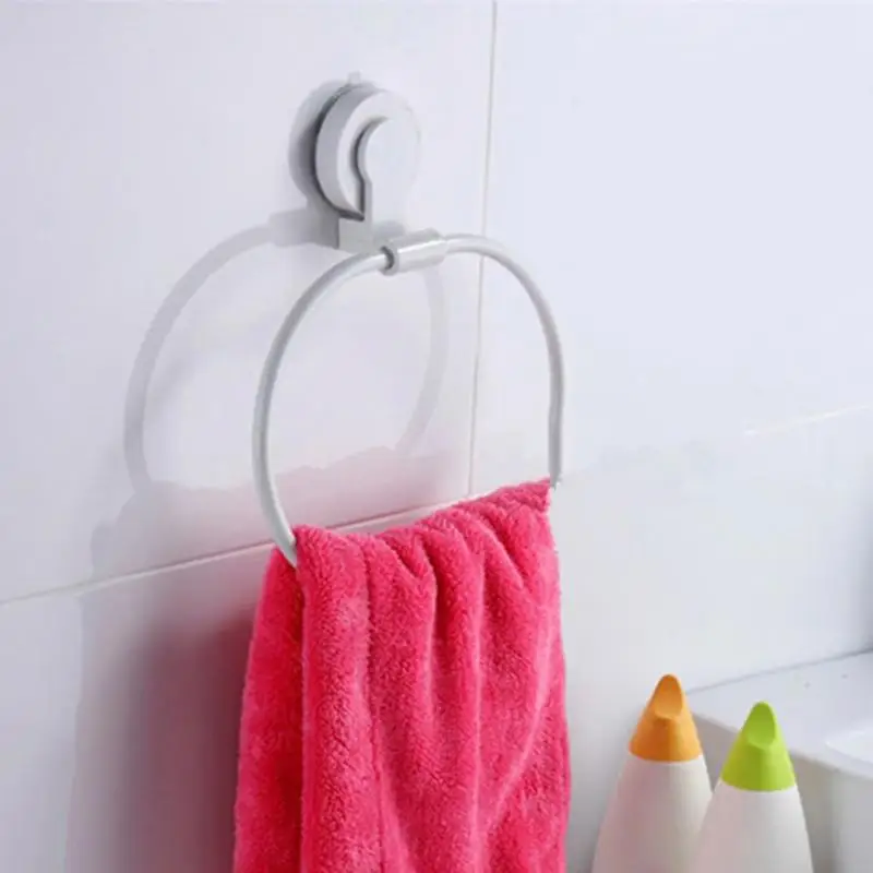 Super Adsorption Vacuum Suction Cup Bathroom Towel Shelf No Trace