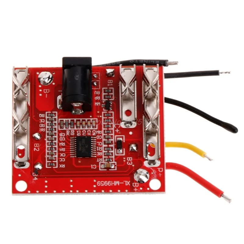 

Battery Charging Protection Board 5S 18/21V 20A Li-Ion Lithium Battery Pack Protection Circuit Board BMS Module for Power Tools