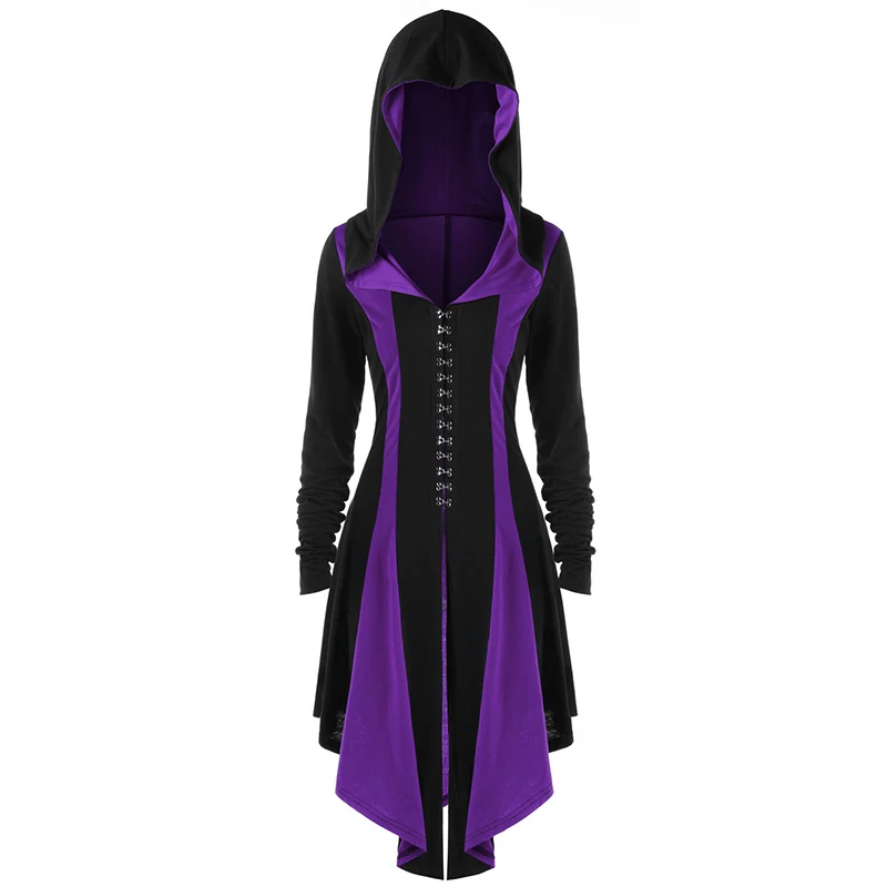 

Women Steampunk Victorian Gothic Coat Lace Bandage Jacket Medieval Vintage Dress