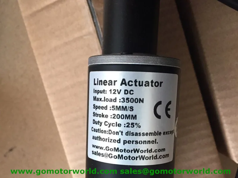 atuador linear resistente a agua 12v 250mm 03