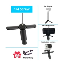 Портативный мини Настольный Штатив для смартфона Экшн-камера iPhone samsung Zhiyun Smooth Q 4 GOPRO Vimble 2 Gimbal