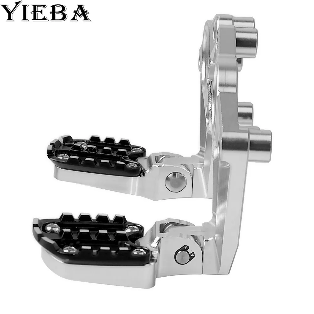 Folding Rear Foot Pegs Footrest Passenger Rear foot Set Motorcycle