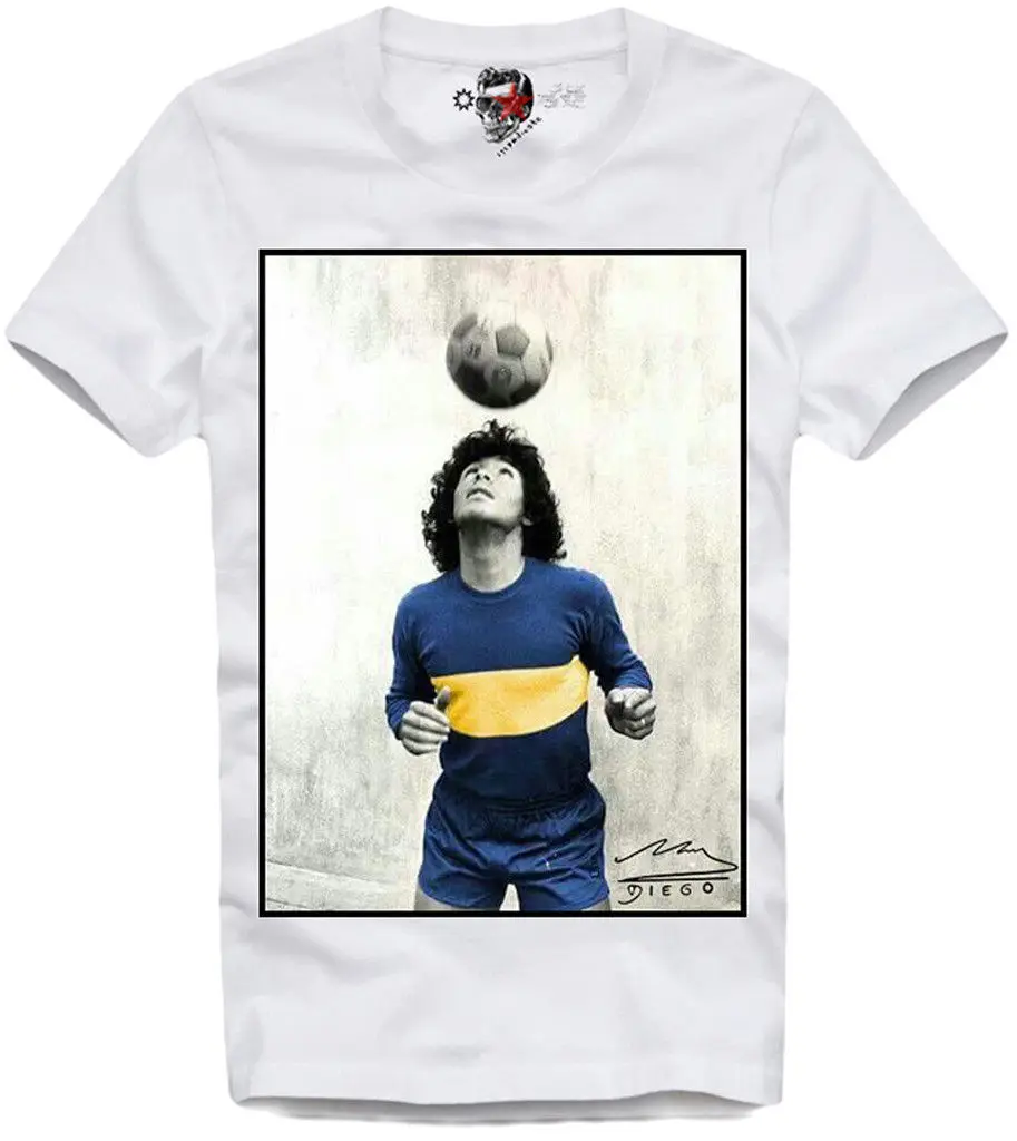 DIEGO MARADONA RONALDO PELE FOOTBALL FUSSBALL SOCCER Men Women Unisex Fashion tshirt Free Shipping | Мужская одежда