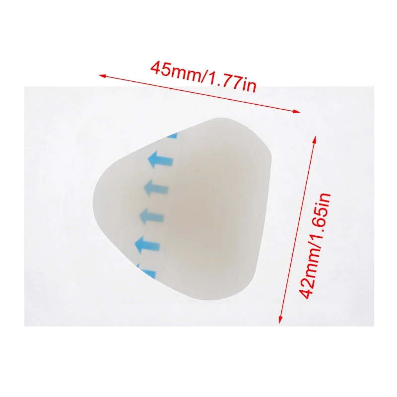 4 шт 42x45 мм уход за кожей ног гидроколлоидный пластырь блистер пятки протектор патчи