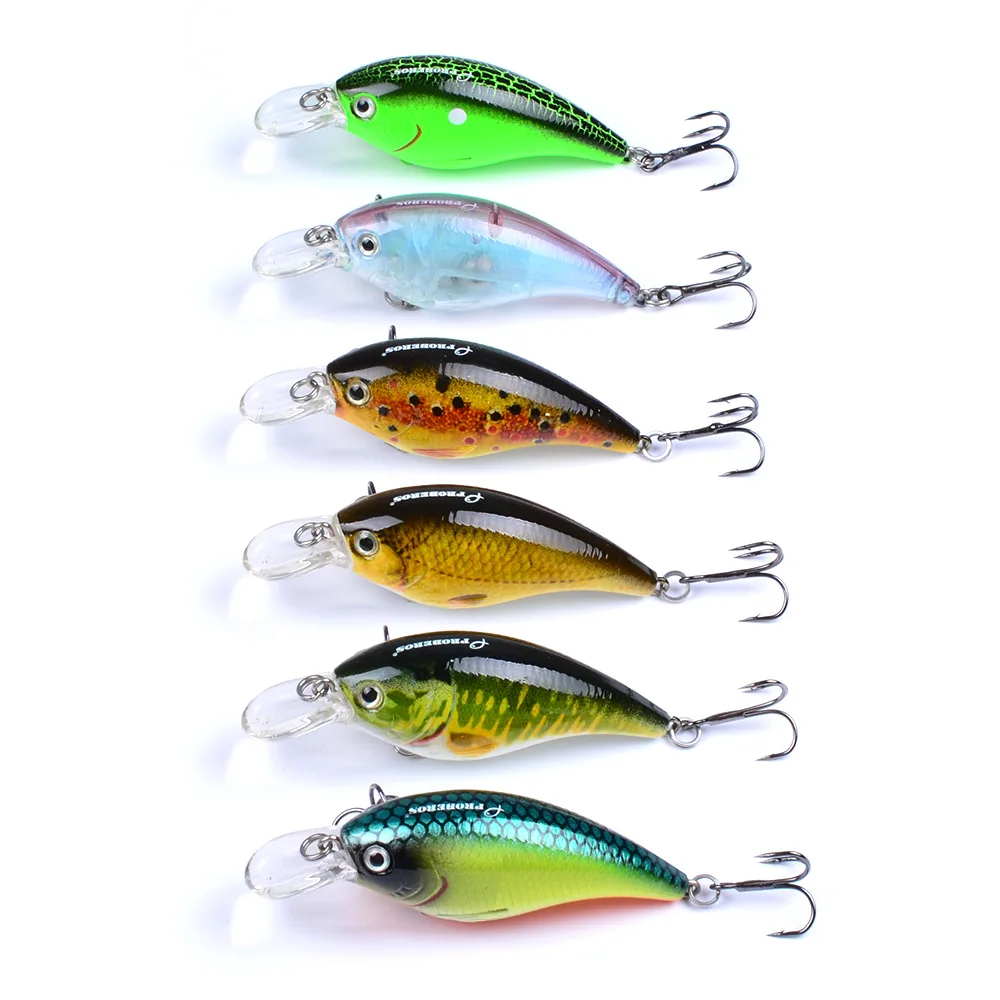 HiUmi 6pcs Fishing lure Exported to Japan 7.6cm Fishing Lure 10.18g
