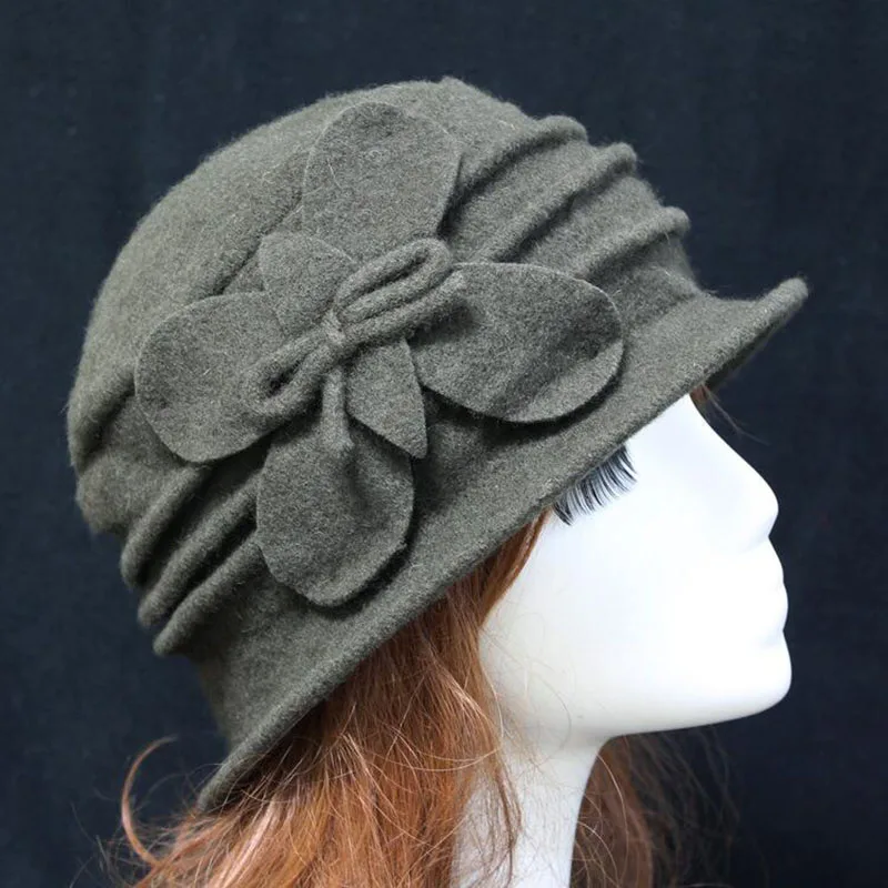 Женская зимняя шапка Колокол из 100% шерсти|warm hat|winter women hatwomen hat |
