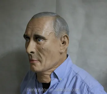 

2018 Realistic High Quality 3D Movie Famous Putin Human Luxury Props Latex Mask For Men And Women Halloween Party Cosplay