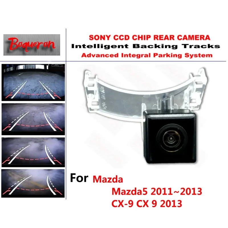 

for Mazda 5 Mazda5 2011~2013 CX-9 CX 9 2013 CCD Car Backup Parking Camera Intelligent Tracks Dynamic Guidance Rear View Camera