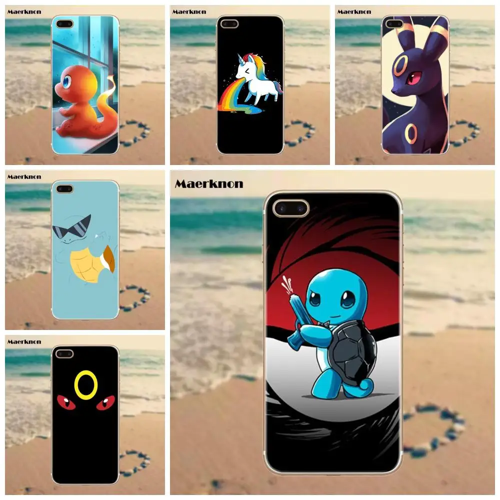 

Pretty Umbreon Charmander For iPhone X 4 4S 5 5S 5C SE 6 6S 7 8 Plus Samsung Galaxy A3 A5 J1 J3 J5 J7 2016 2017 Soft Capa