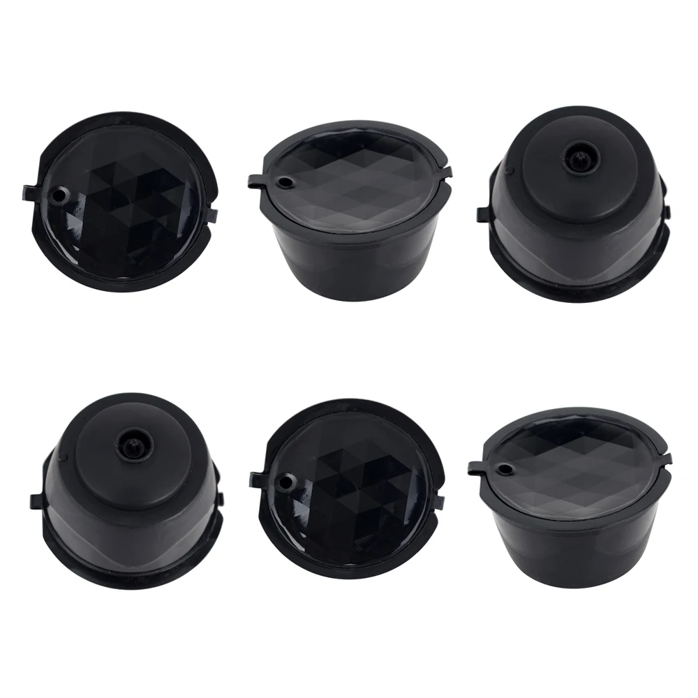 Перезаправляемые многоразовые зеркальные кофейные капсулы для Nescafe Dolce Gusto 6