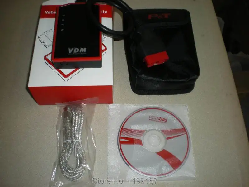 

Orignial Wireless Scanner UCANDAS VDM Universal Diagnostic Tool Update Online