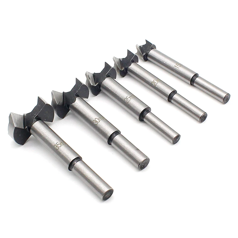 Brocas Carpintería Muebles Juego Brocas Forstner 8 Piezas - Diámetro 15-35mm, Para Madera Y Aglomerados Broca Bisagra Cazoleta 35mm