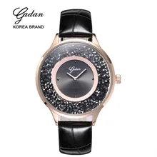 Yadan top marque de luxe argent robe de femmes strass montre en céramique cristal magique de quartz femmes montre montres de femmes