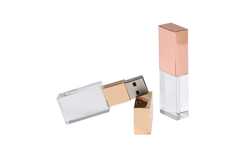 ouro 2.0 usb flash drive com caixa