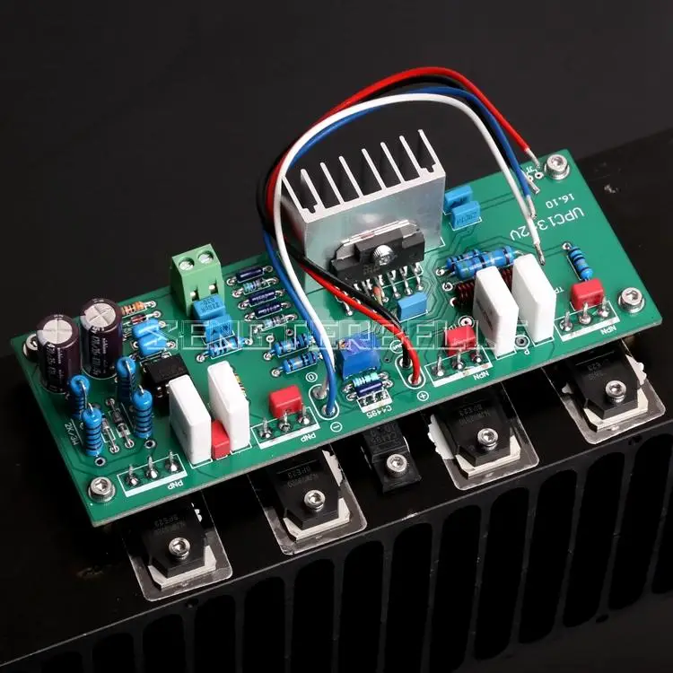 UPC1342V Mono HiFi 150W Power Amplifier Board NJW0281G/ NJW0302G Audio Amplifier Board UPC1342V Mono HiFi 150W Power Amplifier Board NJW0281G/ NJW0302G Audio Amplifier Board