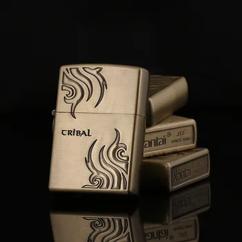 

Creative tattoo relief kerosene windproof lighter,metal Kerosene lighterLighters & Smoking Accessories, cigarette lighter