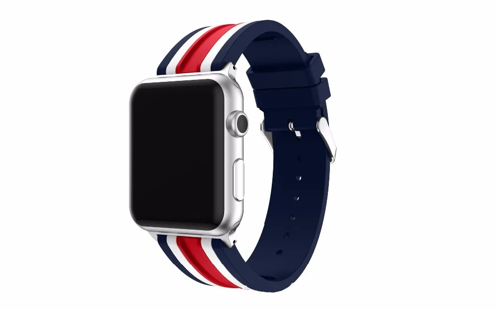 Xg157 2 шт. 38 мм 42 Apple Ремешки для наручных часов серии 1 &amp мягкий силиконовый