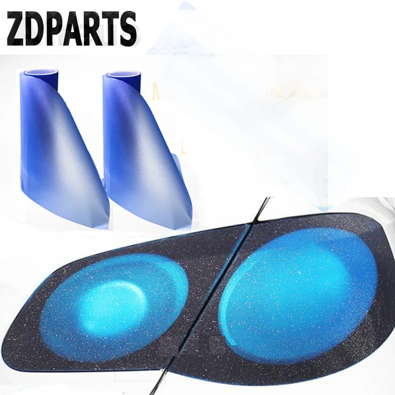 Светлая блестящая светильник ка ZDPARTS 100/200*30 см для стайлинга автомобиля наклейки