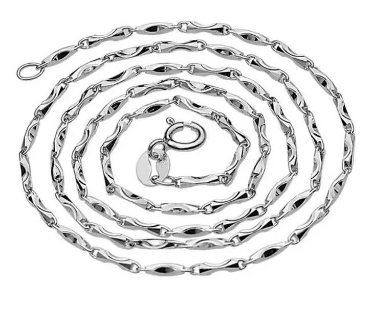 Серебряное ожерелье цепочка короткое лезвие ключицы серебряные аксессуары