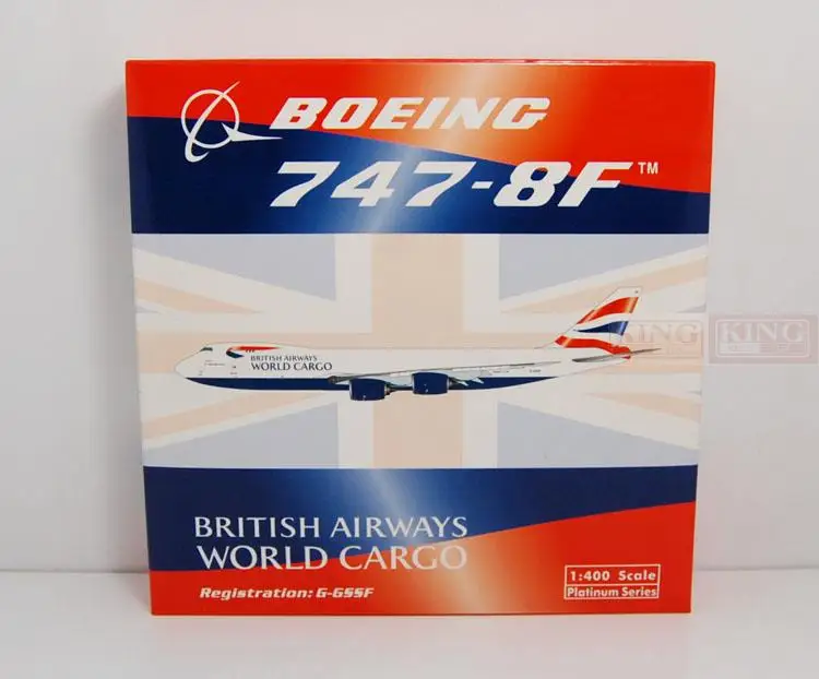 Phoenix 10848 British Airways G-gssf Cargo 1:400 B747-8f 
