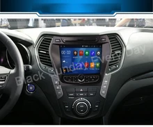 1024*600 Pure Android 5.1 car dvd player PC Hyundai IX45 Santa fe 2013 3g WiFi +Capacitive Screen +radio bluetooth+Wifi Adapter
