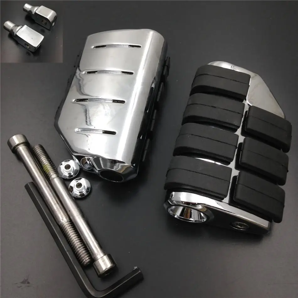 Aftermarket free shipping motorcycle parts Rubber Rear Foot Pegs for Suzuki Intruder LC Boulevard S83 C90 Marauder 800 CD-in Foot Rests from Automobiles ...