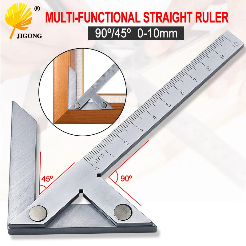 

100*70mm Center gauge center finding Marking gauge center verier caliper Protractor