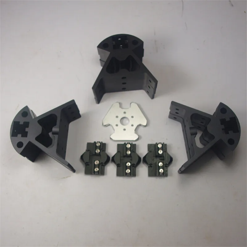 Комплект из алюминиевого сплава для 3D принтера Reprap Delta Kossel цельнометаллический