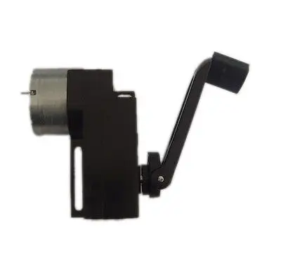 

Hand DC Crank power generator Dynamo Hand generator 100-300mA 15V 1000r
