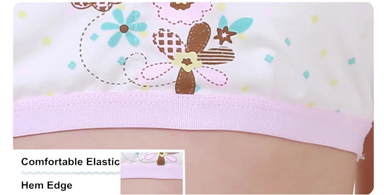Puberty teenager tank top underwear set for girls 19