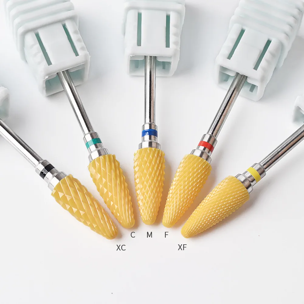 Best Quality 1PC Yellow Nano Coated Carbide Nail Drill Bit Gel Remove Polishing Manicure Tool Wholesale Gift Dropshipping Best Quality 1PC Yellow Nano Coated Carbide Nail Drill Bit Gel Remove Polishing Manicure Tool Wholesale Gift Dropshipping