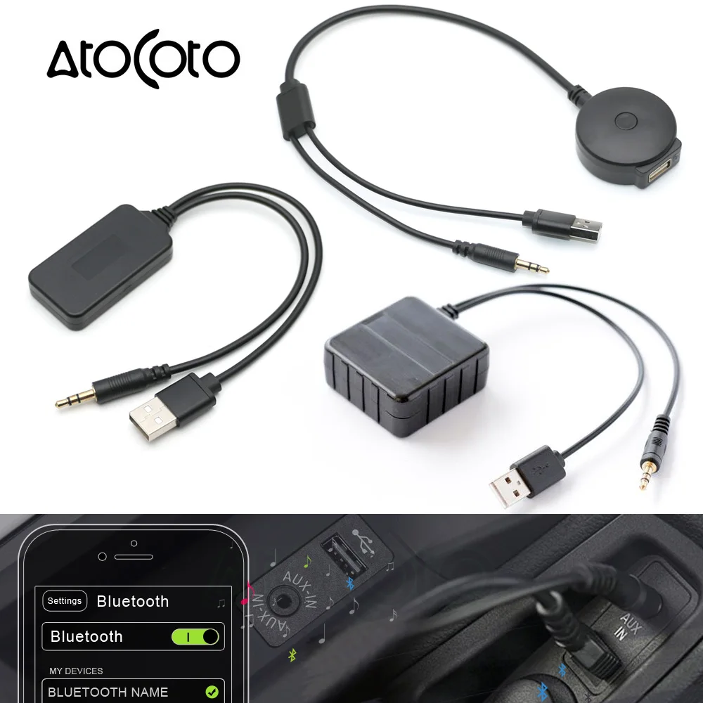 Car Wireless A2dp Bluetooth Module Receiver Cable Adapter For Bmw I