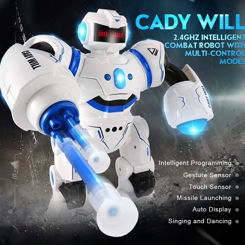 

JJRC R3 Infrared Control Programmable Combat Defender Intelligent RC Robot Humanoid Robot Children Gifts