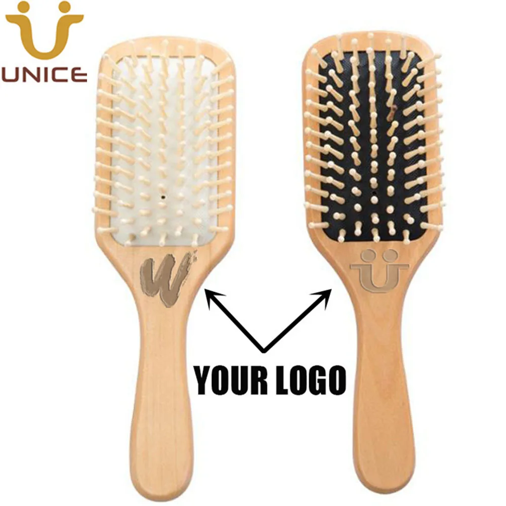 100pcs/lot Wood Hair Combs Hygienical Brush Comfortable Healthcare