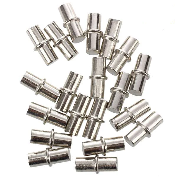 

KSOL New Style Metal Holder Shelf Support Pin 20pcs