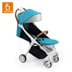 Babysing коляска для новорожденных Детские легкие складные все сезоны Роскошные детские дорожные коляски легкие Прогулочные коляски Promenade E-GO