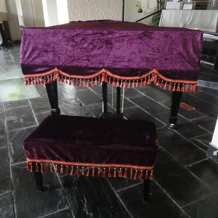 

Hot Sale Perfume Amor Amor Refrigerator Handle Cover Makeup Chair Continental Velvet Piano Cover Dust Grand Complete Set