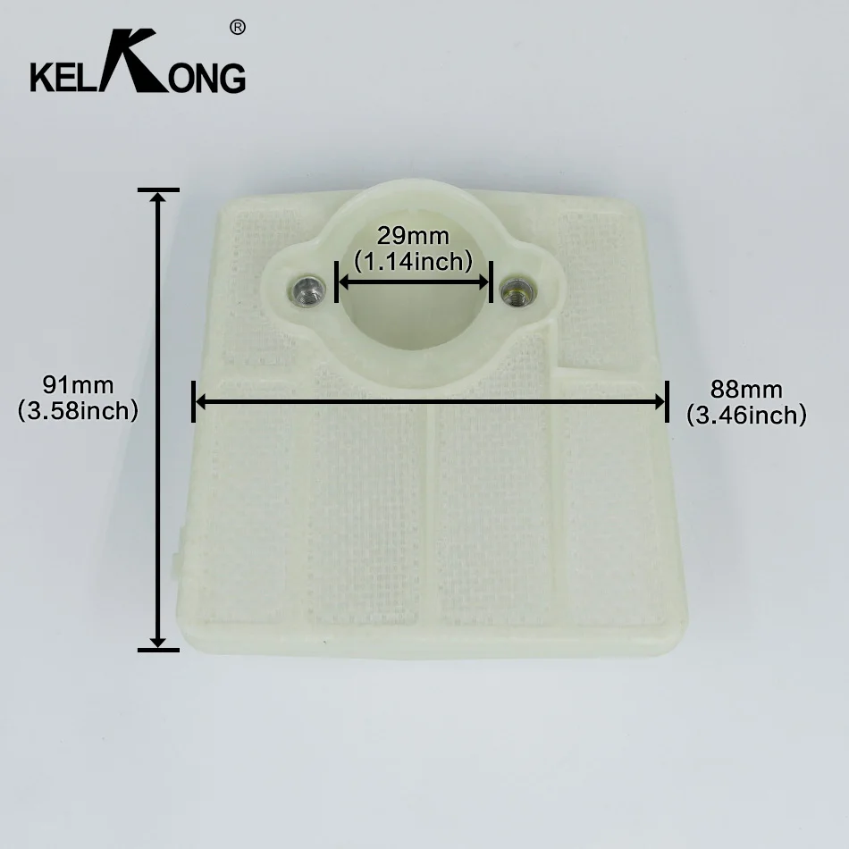 Воздушные фильтры KELKONG 2 шт. для Husqvarna 61 66 181 266 281 288 карбюратор бензопила