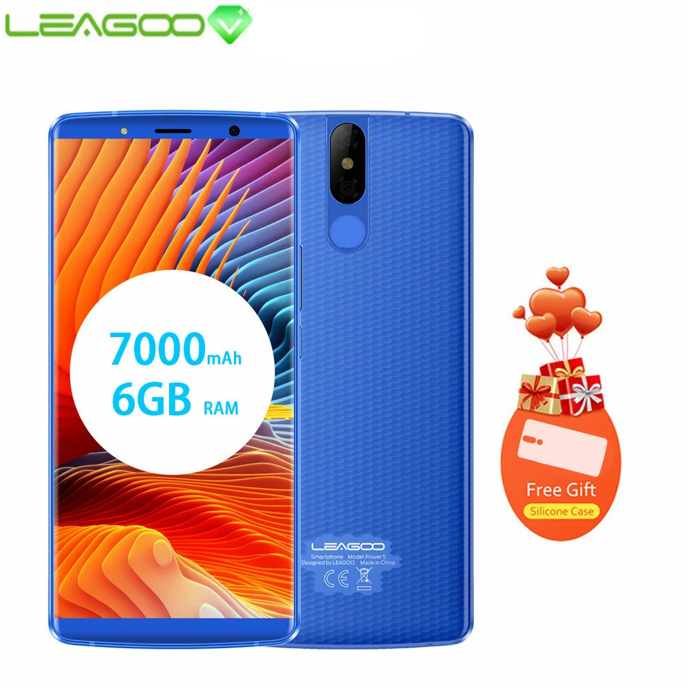 LEAGOO POWER 5 смартфон с 99 дюймовым дисплеем восьмиядерным процессором MT6763V ОЗУ 6 ГБ