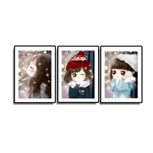 5D Алмаз Вышитые Алмаз Детский Мультфильм Милый Маленький Дрель Вышивки Крестом Простой Пользовательский Фото Груза падения