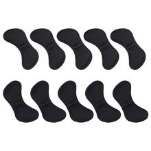 5 Pairs Heel Liner Adhesive Pads Cushion Anti-wear Feet Care Heel Sticker Insole Crash Patch Pain Relief