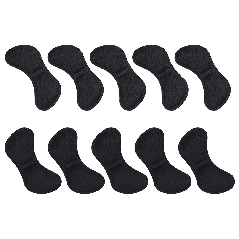 

5 Pairs Heel Liner Adhesive Pads Cushion Anti-wear Feet Care Heel Sticker Insole Crash Patch Pain Relief