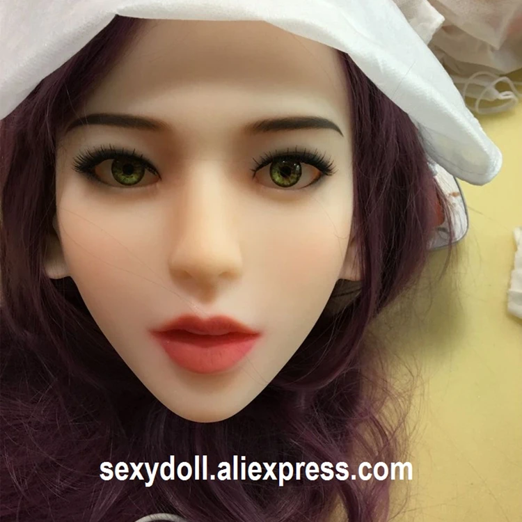 TPE silicone oral sex doll HEAD (4)