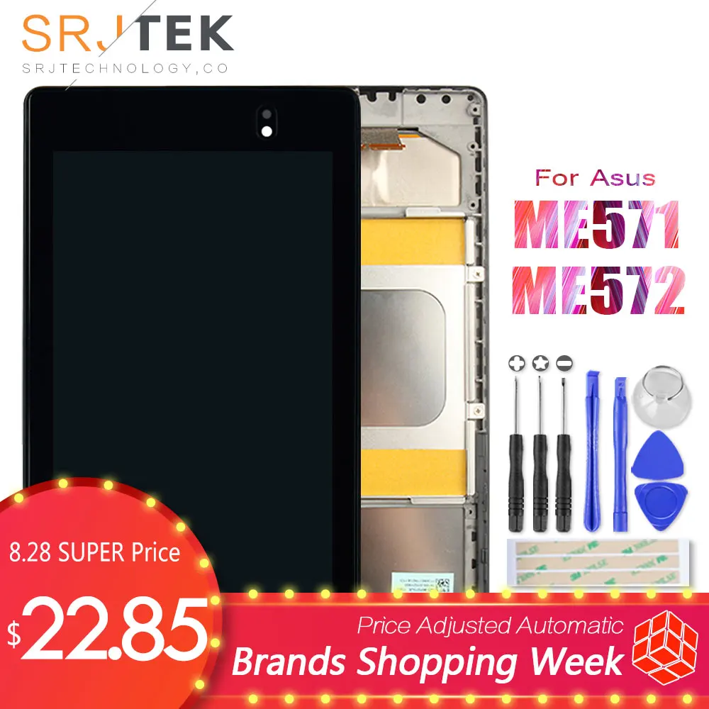 For ASUS Google Nexus 7 2nd 2013 FHD ME571 ME572 ME571K ME571KL ME572CL K008 K009 LCD Display Touch Screen Digitizer Frame Ass цена For ASUS Google Nexus 7 2nd 2013 FHD ME571 ME572 ME571K ME571KL ME572CL K008 K009 LCD Display Touch Screen Digitizer Frame Ass цены онлайн