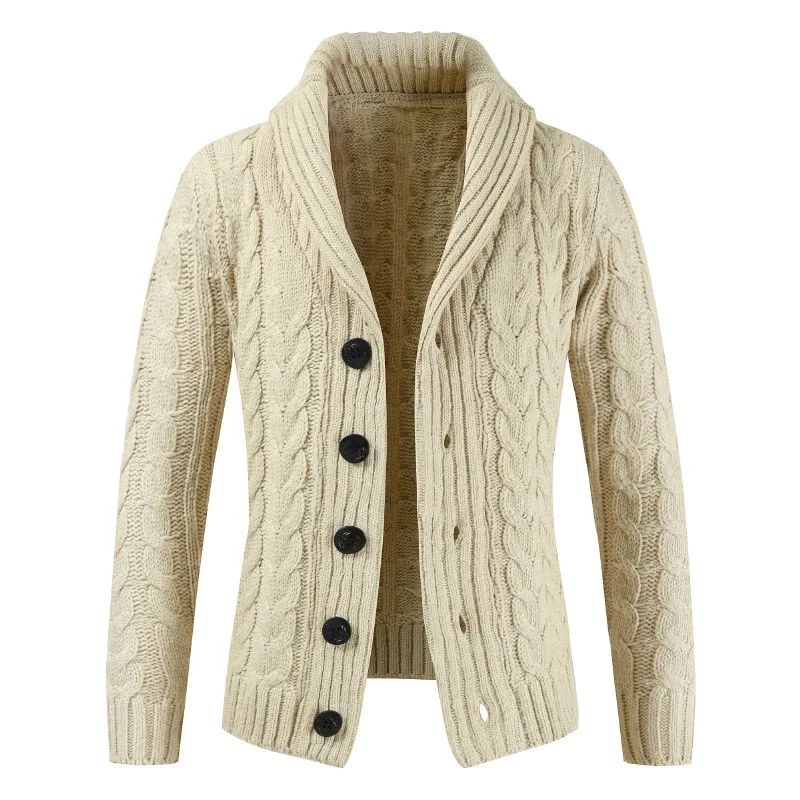 

Mr.nut 2019 autumn and winter new knit cardigan fashion loose Korean men's sweater new fashion brand sweater