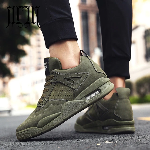 mumueli coussin d'air des chaussures de qualité supérieure gris vert noir des hommes mumueli coussin d'air des chaussures de qualité supérieure gris gris supérieure vert noir des hommes c92194