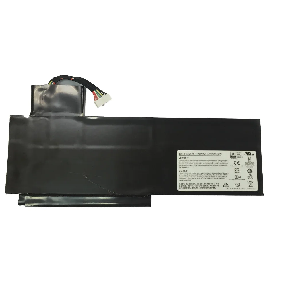 11,1 V 5600Mah ноутбук Батарея для MSI Erazer X7613 BTY-L76 MD98802 MS-1771 7G-700 GS70 I74700 G80T01NDTH Schenker XMG C703