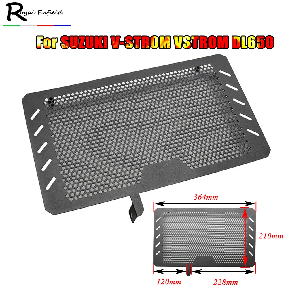 

DL 650 Motorcycle Accessories Radiator Grille Guard Cover Protector For SUZUKI V-STROM VSTROM DL650 2013 - 2018 2017 2016 2015